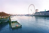 Вид на Темзу и London Eye